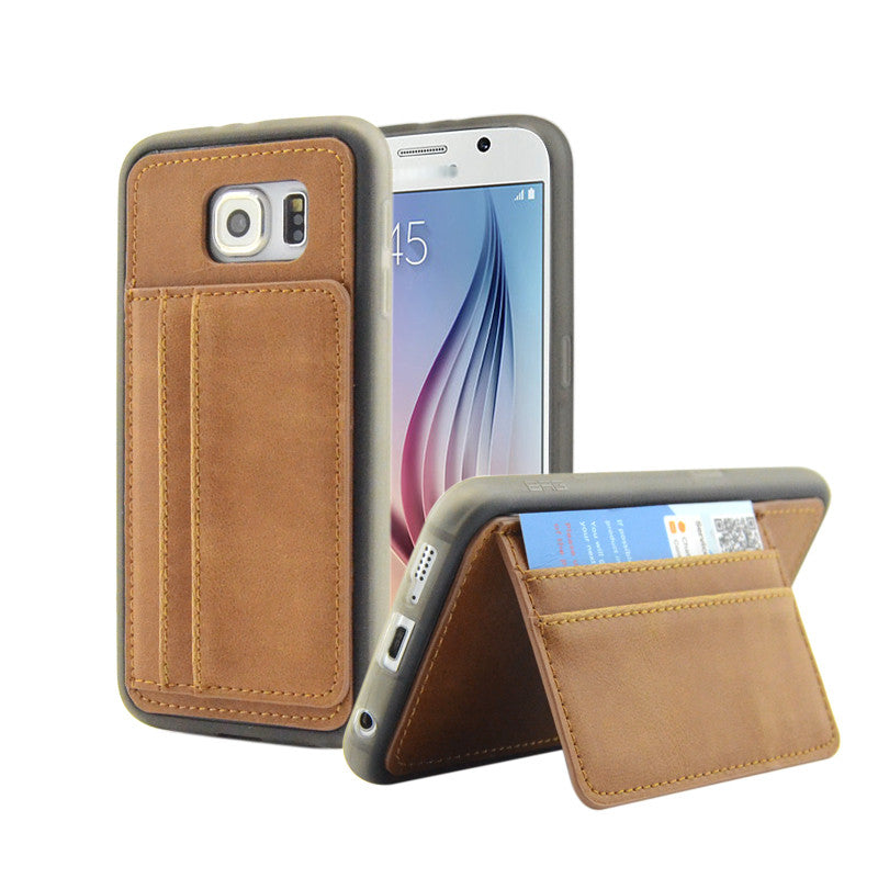 Brand New Luxury PU Leather Case Wallet Card Stand Cover Mobile Phone