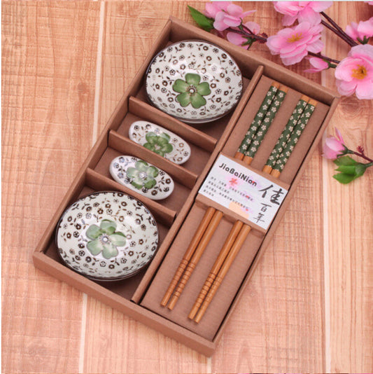 Business gift wedding gift chinese style sushi ceramic porcelain plate - Shopy Max