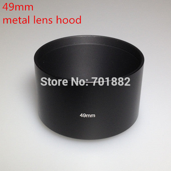 49mm Telephoto Metal Lens Hood 49mm for all DSLR camera