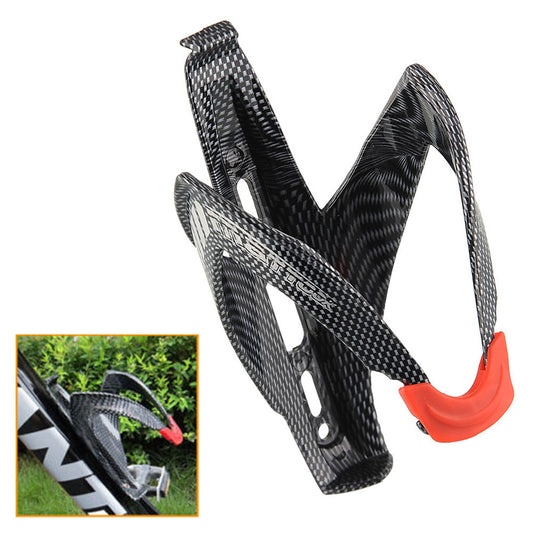 Carbon Fiber Road Bike Cycling Outdoor Water Bottle Drink Holder Holding Rack Cage Lightweight Durable Useful Essential
