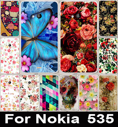 Colorful Brilliant Rose Peony Flowers Painted Phone Cases Hard Back