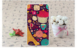 Colorful Brilliant Rose Peony Flowers Painted Phone Cases Hard Back