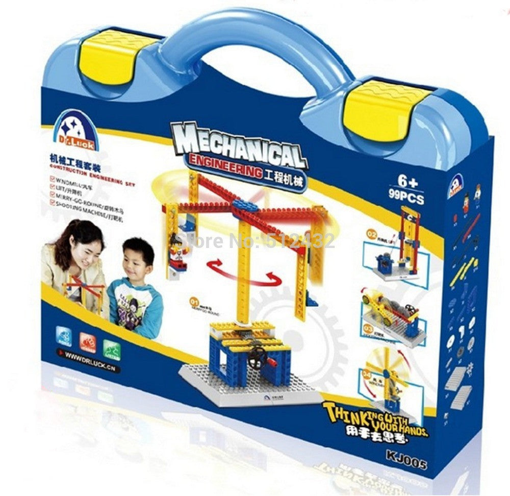Construction Engineering Set Children's Educational Building Blocks Toys