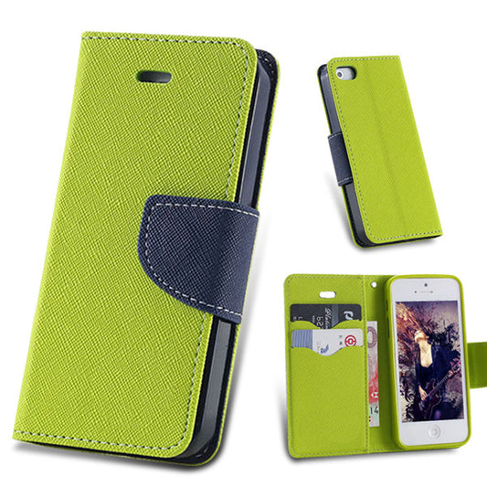 Fashion Luxury Cute Colorful Button Flip Case For iPhone 5 5S 5G PU Leather Wallet Stand Cover Phone Bag Lovely RCD03748 - Shopy Max