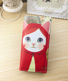 Female Purse Cartoon Pussy Cat Women Printed Brand Wallets Bolsos Carteras Mujer Vintage Portefeuille Femme Clutch