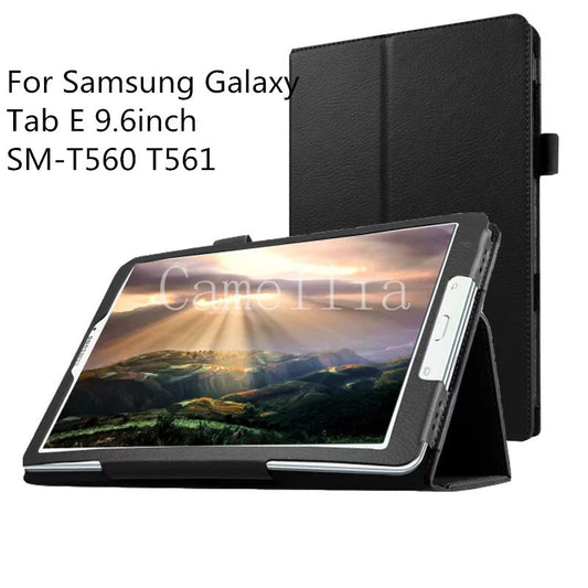 For Samsung Galaxy Tab E 9.6inch , Slim Folding Cover Case For Samsung Galaxy Tab E 9.6'' SM-T560 T561 Tablet