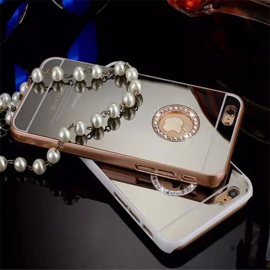 For the iPhone4 new mobile phone shell lens with the luxury mobile phone protection