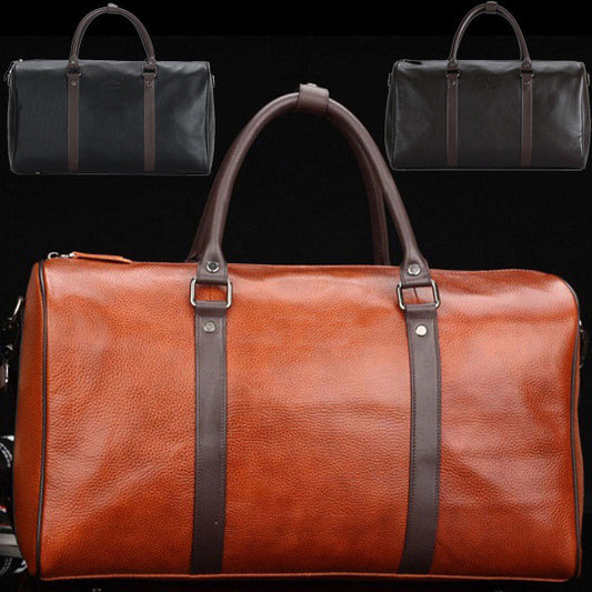 New Man Leather Handbag Duffel Bag Shoulder Bag Briefcase Laptop