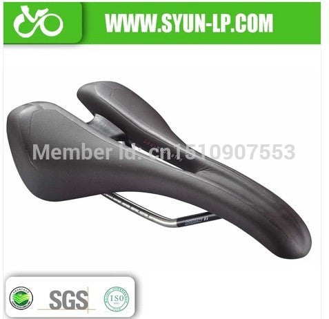 MTB or Road racing bicycle saddle, simulation leather saddle with Titanium base COMFORT& LIGHTEST  accessories - Shopy Max