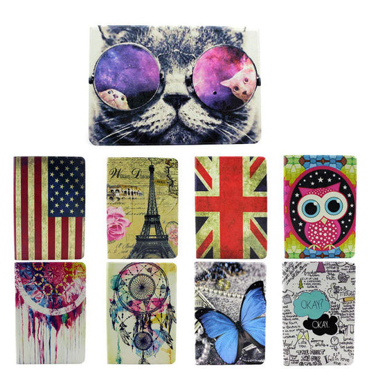 Gothic Style Color Painting Tablet PC Flip Stand Case Cover For iPad Mini 1 2 3 - Shopy Max