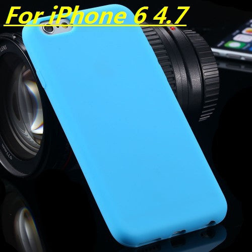 Hot Sale 11-color Version of the Original High Quality Silicone Case for iPhone 6 Plus Soft Case for iPhone 6 5.5'' RCD04358
