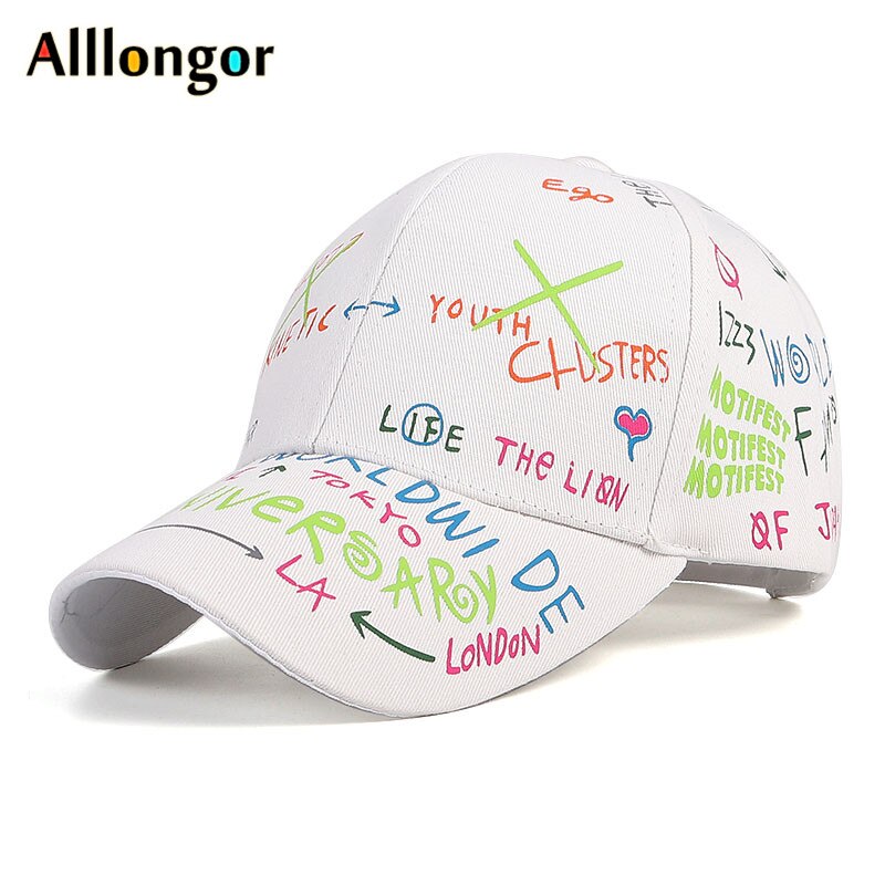 Baseball Cap Women Men 2022 Summer Letter Print Snapback Bone Gorras Para Hombre Casquette Femme Hip Hop Women's Hats Black Caps
