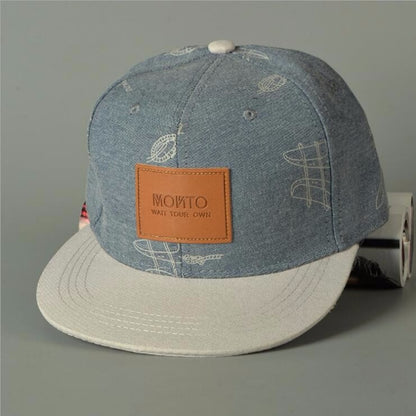 New fashion cotton men/women hip-hop baseball cap Letters patch leisure cowboy hat Girls/Boys snapback