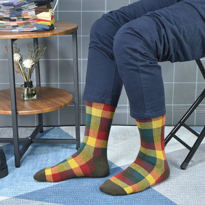 New Men's Socks Casual Business Dress High Quality Happy