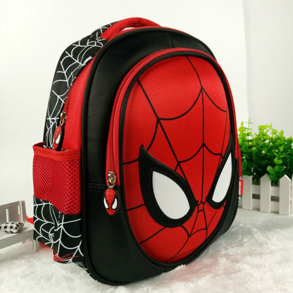 MARVEL SPIDERMAN Backpacks Super heroes New School Bag 3D stereo Children Boys Kindergarten Backpack Kids Children Cartoon Bags