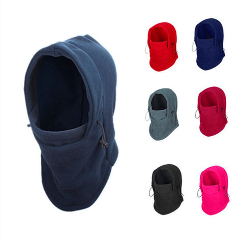 Winter Outdoor Windproof Hat Multifunctional Wigs Cap Thermal Face