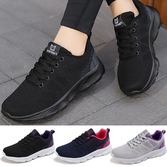 Sneakers Women Shoes Flats Casual Sport Shoe Woman Lace-Up Spring Summer Mesh Light Breathable zapatillas deportivas mujer