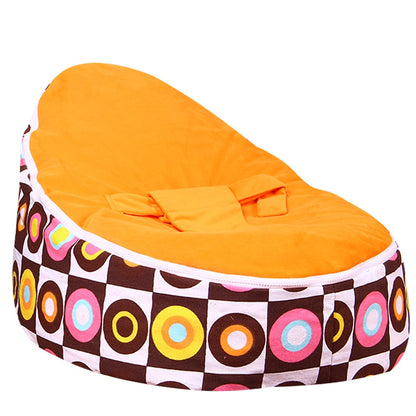 Levmoon Medium Ewha Print Bean Bag Chair Kids Bed For Sleeping Portable Folding