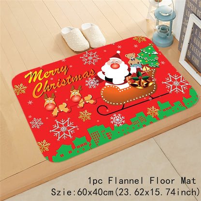 Christmas Cushion Cover 45*45 Red Merry Christmas Printed