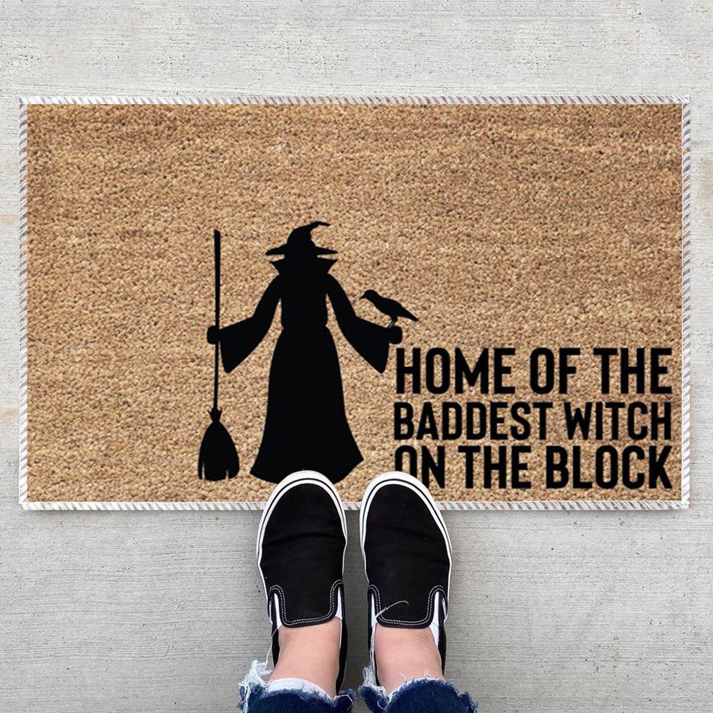 Coir Welcome Mats Entrance Door Floor Non-slip Mat Foot Pad Home Carpet For Hallway Bath Kitchen