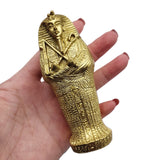 Coffin Mummy Miniature Model Pyramid Magic Tool Resin Ornaments Home Decoration Crafts