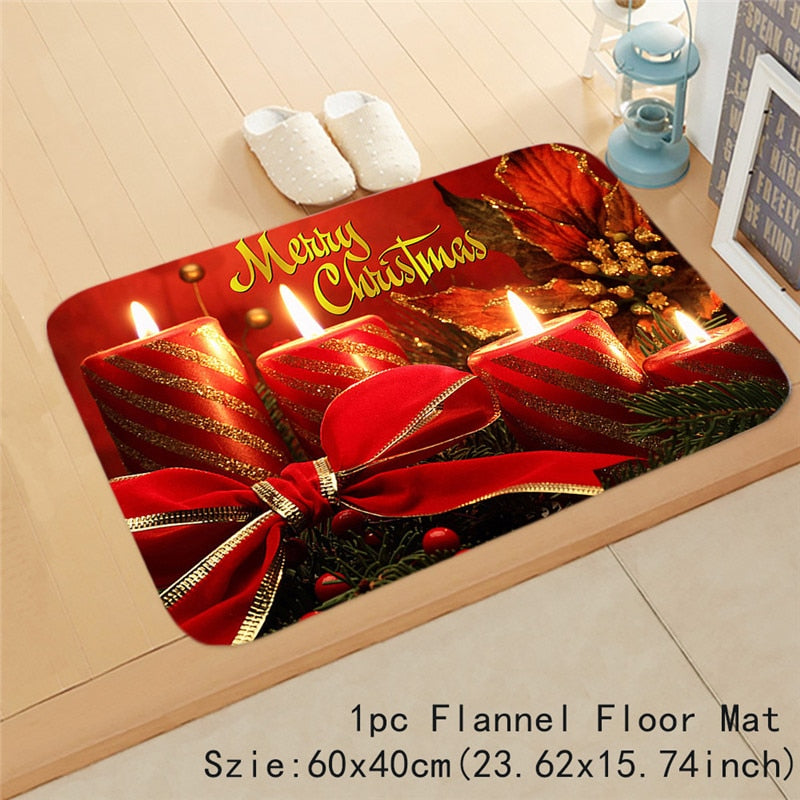 Christmas Cushion Cover 45*45 Red Merry Christmas Printed