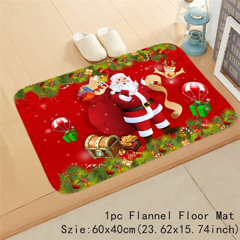 Christmas Cushion Cover 45*45 Red Merry Christmas Printed