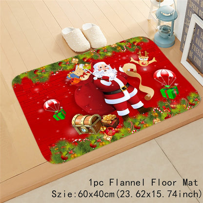 Christmas Cushion Cover 45*45 Red Merry Christmas Printed