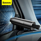 Baseus Car Safety Hammer Car Window Glass Breaker Auto Seat