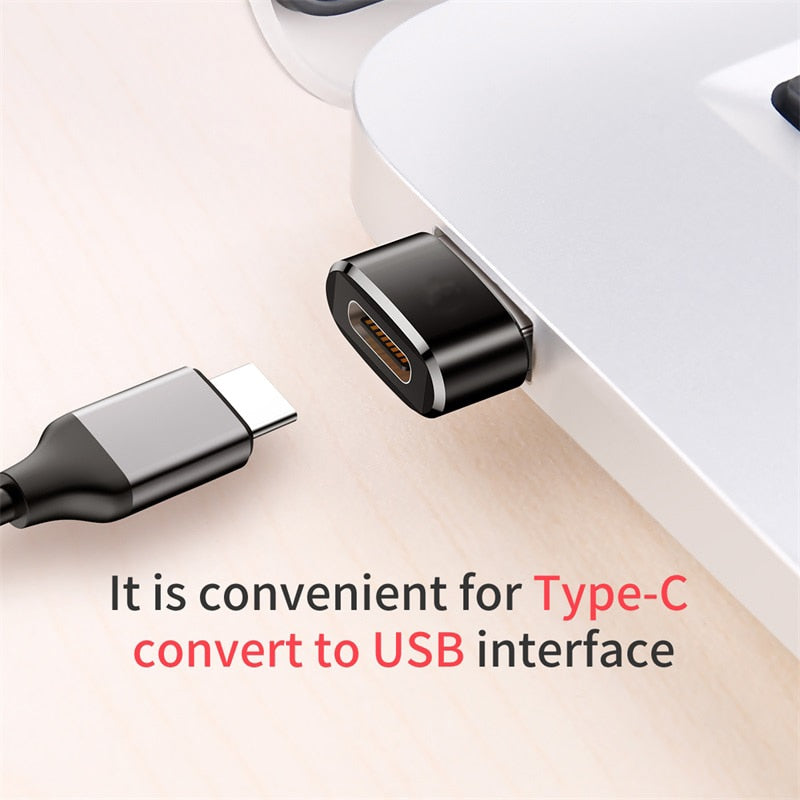 USB To Type C OTG Adapter USB-C Male To Micro USB Type-c Female Converter For Iphone Samsung