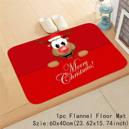 Christmas Cushion Cover 45*45 Red Merry Christmas Printed