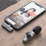 New Wireless Lavalier Microphone Portable Audio Video Recording Mini