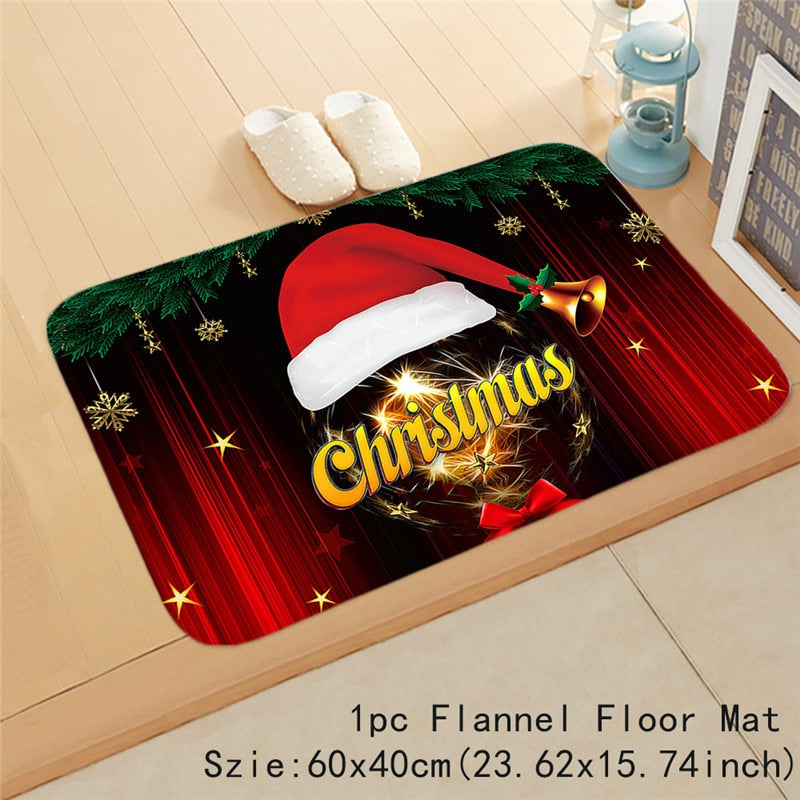 Christmas Cushion Cover 45*45 Red Merry Christmas Printed