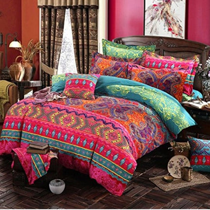 Bohemian 3d comforter bedding sets Mandala duvet cover set winter bedsheet