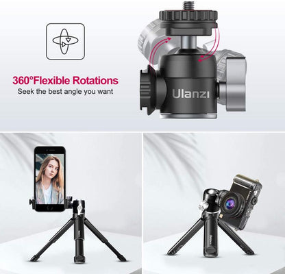Ulanzi U-Vlog lite Mini Tripod with 360° Ball Head &amp