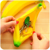 Cute Novelty Funny Silicone Portable Yellow Banana Coin Purses Multifunction Pencil Case Purse Bag