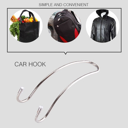 Multi-functional Metal Auto Car Seat Headrest Hanger Bag Hook Holder