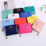 J35 Free Shipping New Women PU Leather Buckle Long Purse Clutch Cute Button Wallet Bag Card Holder