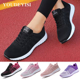 Sneakers Women Shoes Flats Casual Sport Shoe Woman Lace-Up Spring Summer Mesh Light Breathable zapatillas deportivas mujer