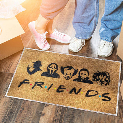 Coir Welcome Mats Entrance Door Floor Non-slip Mat Foot Pad Home Carpet For Hallway Bath Kitchen