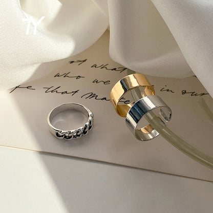 2020 New Gothic Style Three Piece Opening Rings For Woman Fashion