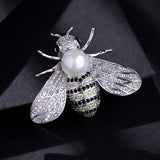 Famous Brand Design Insect Series Brooch Women Delicate Little Bee Brooches