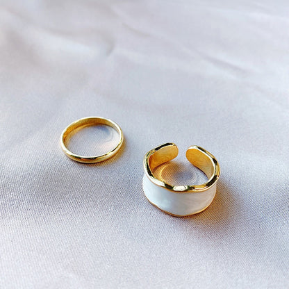 2020 New Gothic Style Three Piece Opening Rings For Woman Fashion