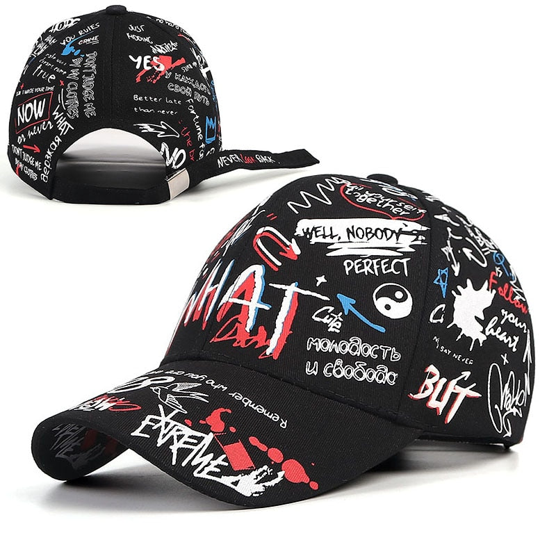 Baseball Cap Women Men 2022 Summer Letter Print Snapback Bone Gorras Para Hombre Casquette Femme Hip Hop Women's Hats Black Caps