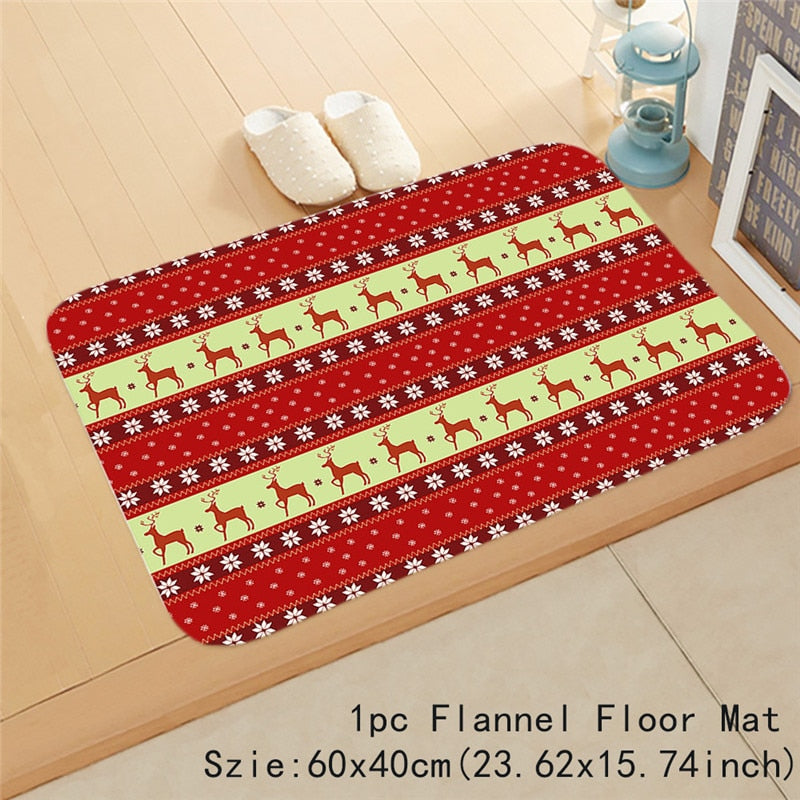 Christmas Cushion Cover 45*45 Red Merry Christmas Printed