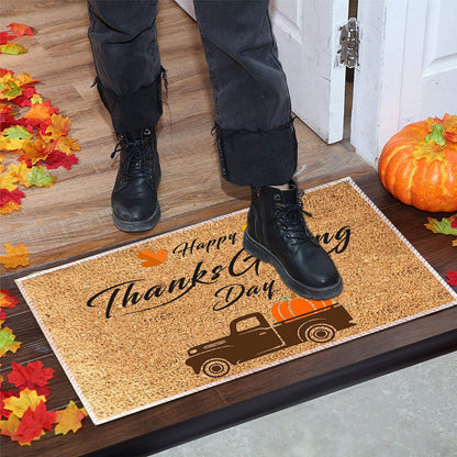 Coir Welcome Mats Entrance Door Floor Non-slip Mat Foot Pad Home Carpet For Hallway Bath Kitchen