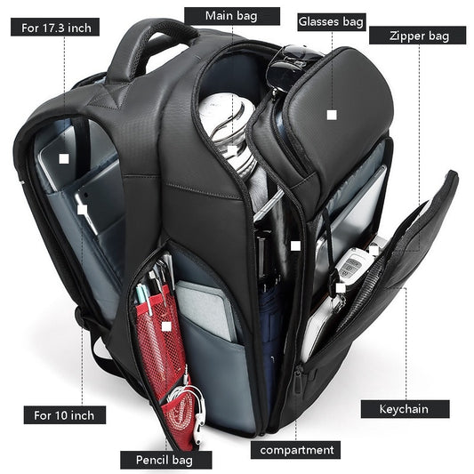 TAGDOT Waterproof Business Backpack 15.6 15 16 inch men Large