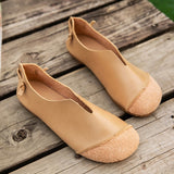 Women Slip On Ballet Flat Loafers Autumn Ladies Soft Casual Moccasins Female Fashion Comfort Woman Shoes Retro Plus Size fgh6