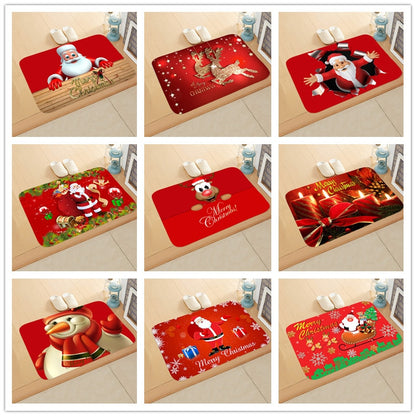 Christmas Cushion Cover 45*45 Red Merry Christmas Printed