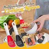 New Multifunctional Kitchen Cooking Spoon Heat-resistant Hanging